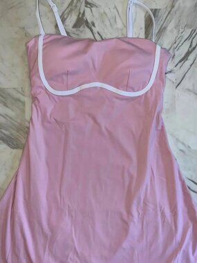 Alo Yoga Pink Activewear Dress – Tennis & Yoga Dress